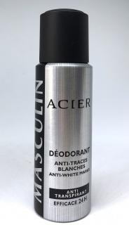 Bourjois Deo-spray 200 ml Masculine Steel (Dovoz: Francie)