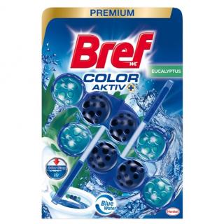 Bref WC blok Color Aktiv 2 ks (2x50g) Eucalyptus