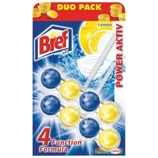 Bref WC blok Power Aktiv 2 ks (2x50g) Lemon