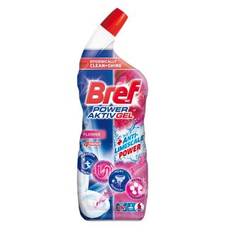 Bref WC čistící gel 700 ml Flower