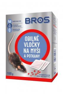 Bros obilné vločky na myši a potkany 5x20 g