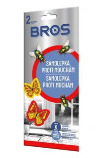 Bros samolepka proti mouchám 2 ks