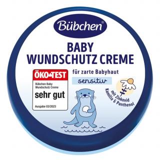 Bübchen Baby Wundschutz Creme dětský krém proti opruzeninám 150 ml Sensitiv (Dovoz: Německo)