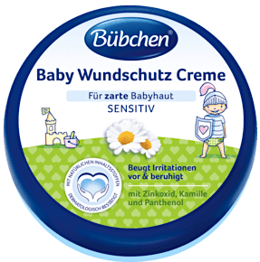Bübchen Baby Wundschutz Creme dětský krém proti opruzeninám 150 ml Sensitiv (Německo)