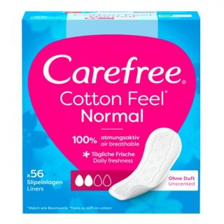 Carefree slipové vložky 56 ks Cotton Feel* Normal