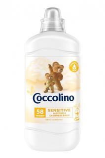 Coccolino aviváž 58 dávek Sensitive Almond &amp; Cashmere Balm 1,45 l