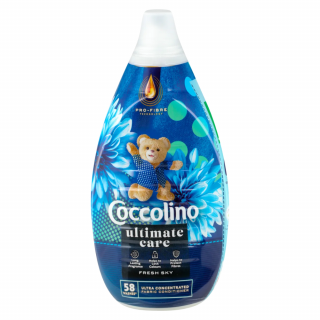 Coccolino aviváž 58 dávek Ultimate Care Fresh Sky 870 ml