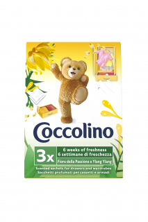 Coccolino vonné sáčky 3 ks Passion fruit &amp; Ylang Ylang