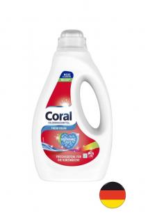 Coral gel 20 pracích dávek Fresh Color 1 l  (Dovoz: Německo)