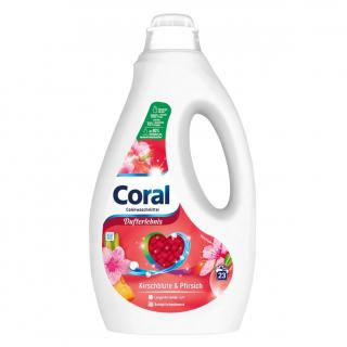Coral gel 23 pracích dávek Color Kirschblüte &amp; Pfirsich 1,15 l (Dovoz: Německo)