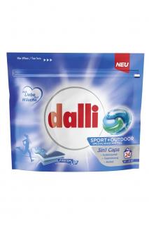 Dalli gelové kapsle 3v1 24 ks Sport &amp; Outdoor 636 g  (Dovoz: Německo)