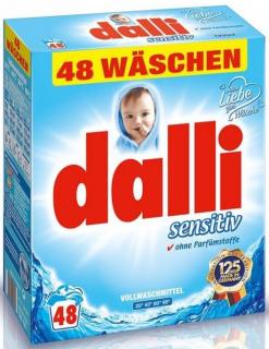 Dalli prací prášek 48 dávek Sensitiv 3,12 kg