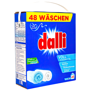 Dalli prací prášek 48 dávek Universal 3,12 kg (Dovoz: Německo)
