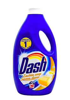 Dash gel 29 pracích dávek 1,885 l Gentle Soap Marseillské mýdlo (Dovoz: Francie)