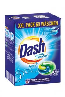 Dash gelové kapsle 60 ks Alpen Frische 1590 g (Dovoz: Německo)