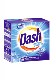 Dash prací prášek 18 dávek Universal Alpen Frische 1,17 kg (Dovoz: Německo)