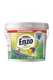 Deluxe Enzo Professional prací prášek 92 dávek Color 6,5 kg (Dovoz: Německo)