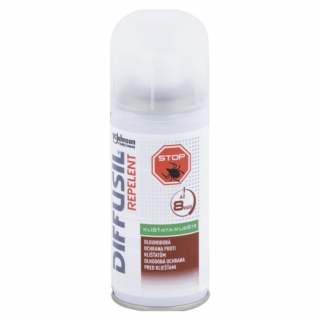 Diffusil repelent 100 ml Proti Klíšťatům rychleschnoucí sprej