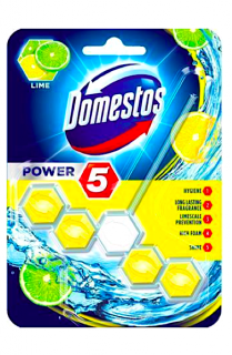 Domestos WC blok 55 g Power 5 Lime