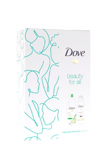 Dove dárková kazeta Radiantly Refreshing (sprchový gel 250 ml + deodorant 150ml)
