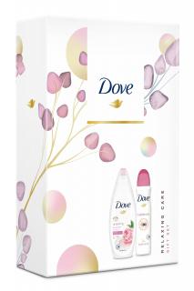 Dove dárková kazeta Relaxing Care (sprchový gel 250 ml + anti-perspirant 150 ml)