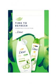 Dove dárková kazeta Time To Refresh (sprchový gel 250 ml + deospray 150 ml)