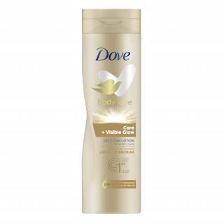 Dove samoopalovací tělové mléko 250 ml Light to Medium