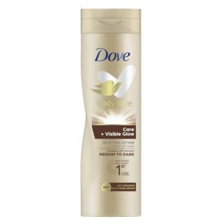 Dove samoopalovací tělové mléko 250 ml Medium to Dark
