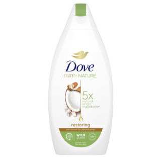 Dove sprchový gel 400 ml Restoring Kokos &amp; Mandle