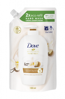 Dove tekuté mýdlo 500 ml náhradní náplň Shea Butter &amp; Warm Vanilla