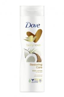 Dove tělové mléko 250 ml Restoring Care Kokos a Mandle