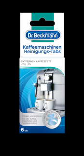 Dr. Beckmann Kaffeemaschinen Reinigungs-Tabs 6 x 1,6g čist. tablety na kávovary