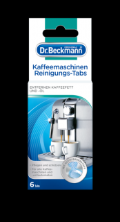 Dr. Beckmann Kaffeemaschinen Reinigungs-Tabs 6 x 1,6g čist. tablety na kávovary (Dovoz: Německo)