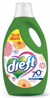 Dreft gel 32 pracích dávek Floral Rose Universal 1,76 l (Dovoz: Nizozemsko)