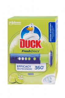 Duck WC čistič Fresh Discs 36 ml Limetka