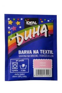 Duha barva na textil 15 g Růžová