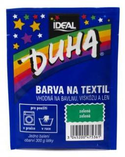 Duha barva na textil 15 g Zelená