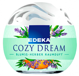 Edeka gelový osvěžovač vzduchu Cozy Dream 100 ml (Příjemný sen) (Dovoz: Německo)