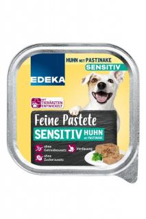Edeka paštika pro psy 150 g Sensitive kuře s pastinákem (Dovoz: Německo)