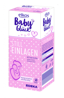 Elkos Baby prsní vložky 40 ks (Dovoz: Německo)