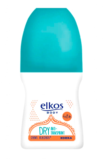 Elkos Body deo roll-on antiperspirant 50 ml Dry (Dovoz: Německo)