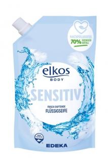 Elkos Body tekuté mýdlo náplň 750 ml Sensitiv (Dovoz: Německo)