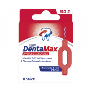 Elkos Dentamax mezizubní kartáčky 0,4 mm 8 ks (Dovoz: Německo)