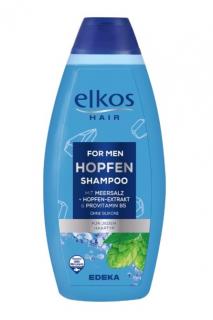 Elkos Hair For Men šampon 500 ml Chmel &amp; mořská sůl (Dovoz: Německo)