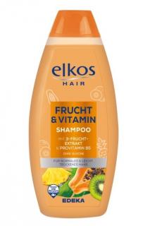 Elkos Hair šampon 500 ml Frucht &amp; Vitamin