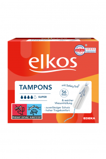 Elkos Women tampony 56 ks Super (Dovoz: Německo)