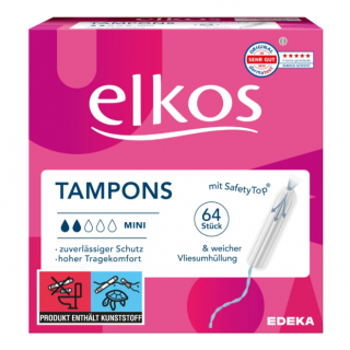Elkos Women tampony 64 ks Mini
