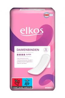Elkos Women vložky 15 ks Super (Dovoz: Německo)