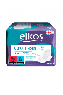 Elkos Women vložky 20 ks Ultra Normal (Dovoz: Německo)