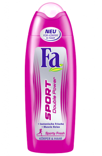 Fa sprchový gel 250 ml 2v1 Sport Double Power